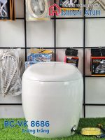 Bàn cầu trứng không két nước BC-VK8686 - Bộ - Ảnh 5