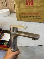 Vòi larvabo NL inox mờ 2T LT903-T - Cái - Ảnh 2