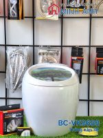 Bàn cầu trứng nắp 3D BC-VK8688 - Bộ - Ảnh 4