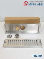 Phiễu thoát sàn 10x30 Inox 304 - Cái