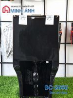 Bồn cầu đen viền chỉ vàng BC-2666 - Bộ - Ảnh 4