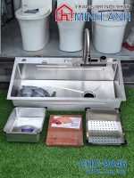 Chậu thủ công 9046 (vòi nhiệt độ) - Bộ