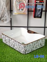 Larvabo đặt bàn vuông vàng LB-06 - Cái - Ảnh 2