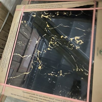 Gạch 60x60 đen vân 6963 - Mét