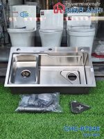 Chậu 1 hộc inox 304 B7846 - Bộ