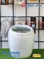 Bàn cầu trứng nắp 3D BC-VK8688 - Bộ - Ảnh 5