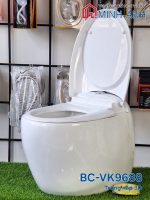 Bàn cầu trứng nắp 3D BC-VK8688 - Bộ - Ảnh 2